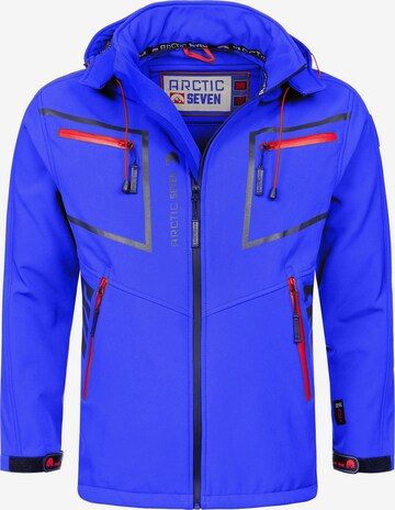 Arctic Seven Functionele jas in Blauw: voorkant