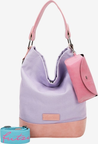 Sac bandoulière Fritzi aus Preußen en violet : devant