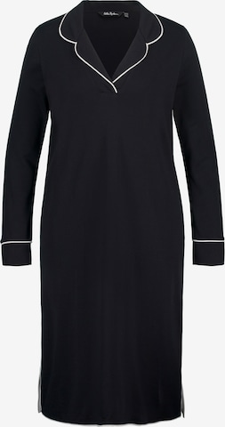 Ulla Popken Nightgown in Black: front