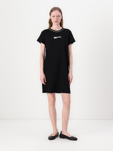KARL LAGERFELD JEANS Šaty – černá: přední strana