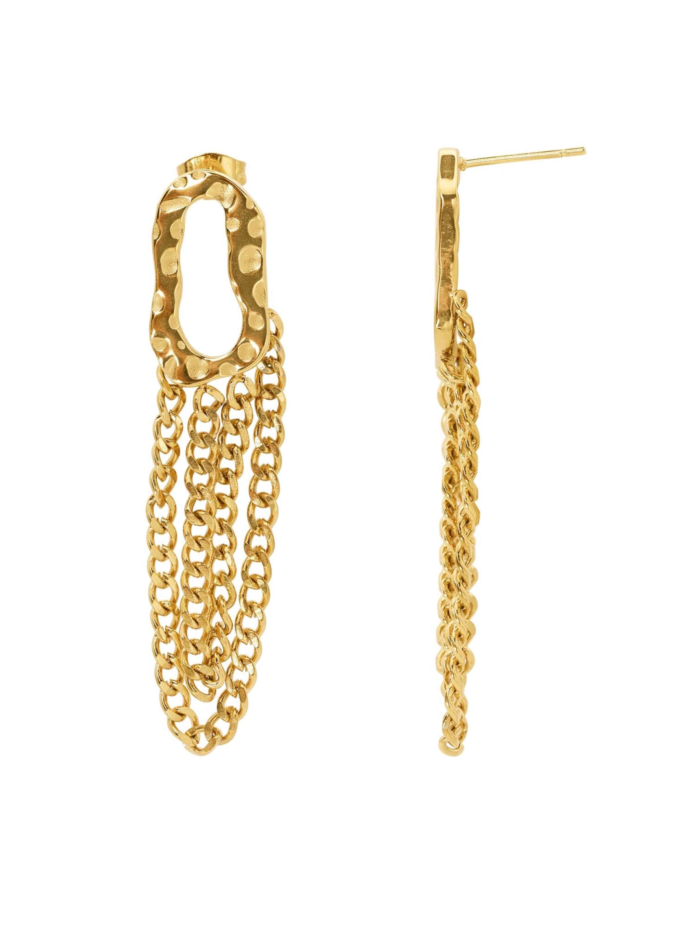 Boucles d'oreilles 'Vera' Heideman en or