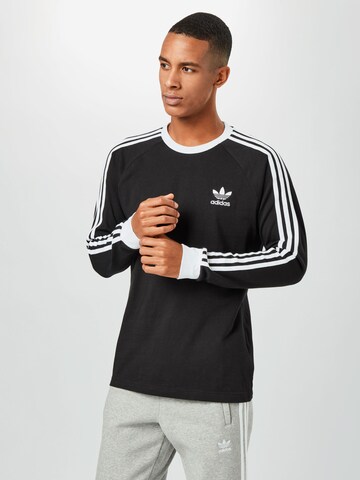 T-Shirt 'Adicolor Classics 3-Stripes Te' ADIDAS ORIGINALS en noir : devant