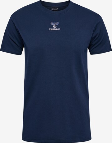 Hummel Performance Shirt 'Active Bee' in Blue: front