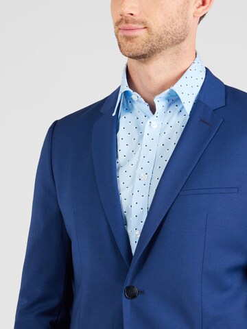HUGO Slim fit Poslovni suknjič  'Arti' | modra barva