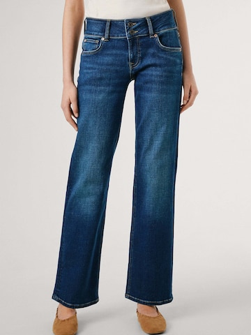 Pepe Jeans Regular Jeans in Blauw: voorkant