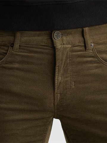 PME Legend Regular Byxa 'PME Legend Nightflight regular fit pants in corduroy' i brun