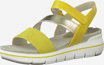 Earth Edition by Marco Tozzi Sandals in Yellow: front