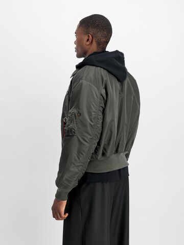 ALPHA INDUSTRIES Regular fit Between-Season Jacket 'CWU 45' in Grey