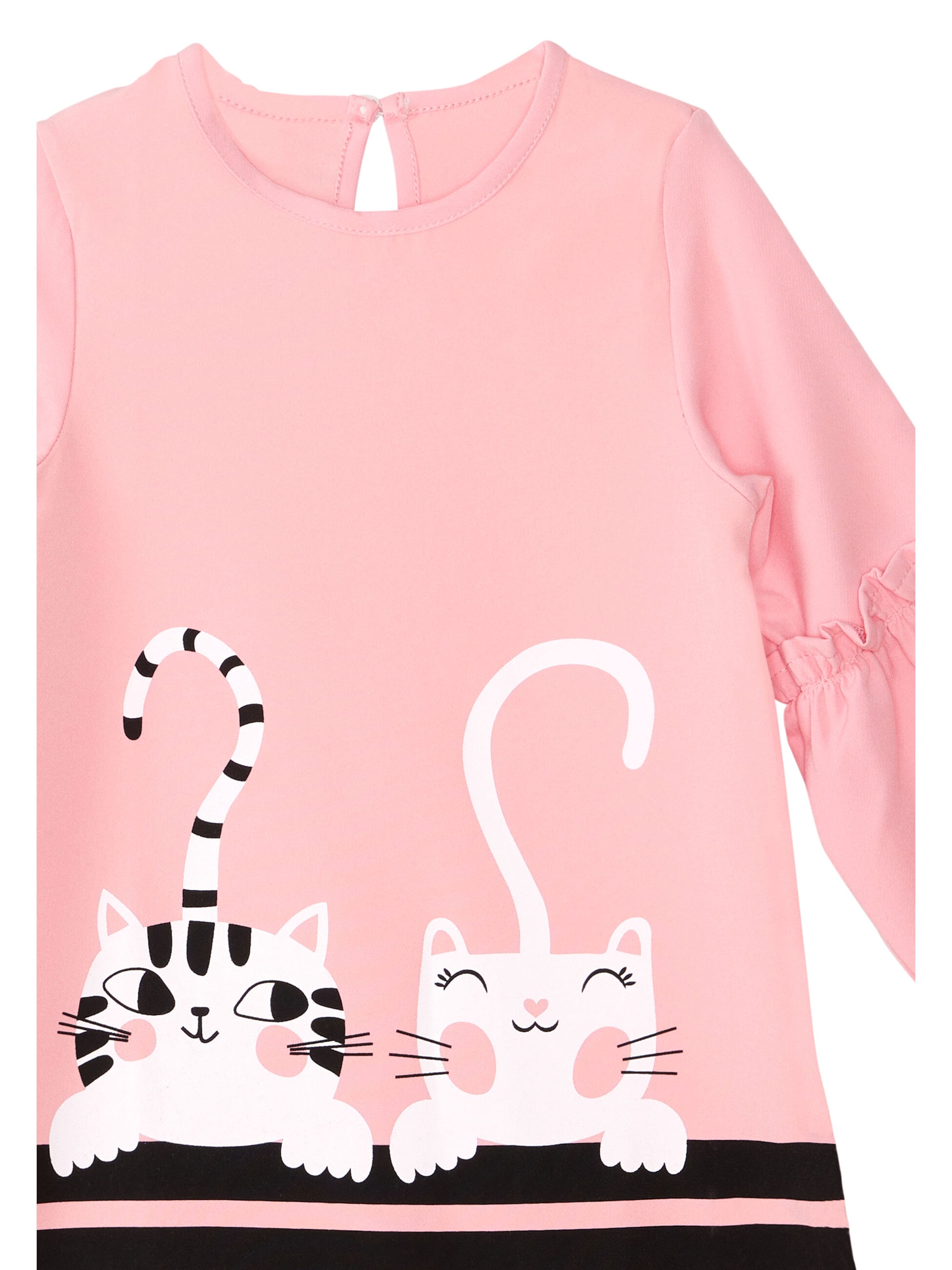 Abito 'Cute Friends' di Denokids in rosa