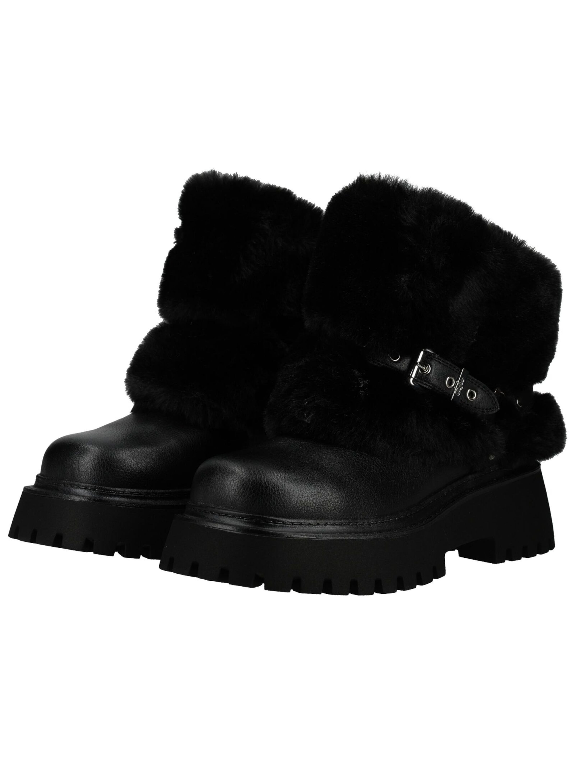 BUFFALO Stiefelette in Schwarz