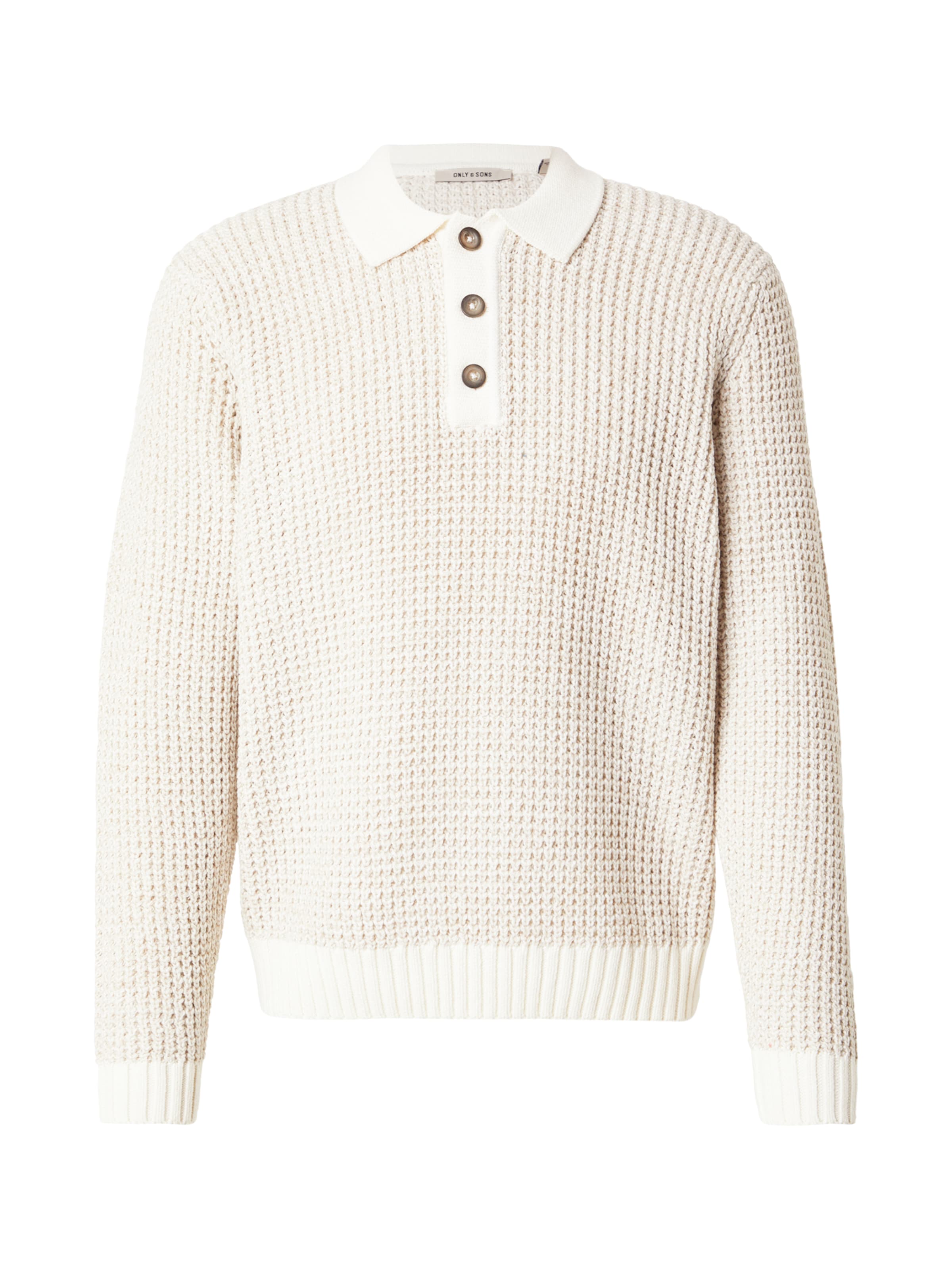 Only & Sons Sweater 'ONSALF' in White: front