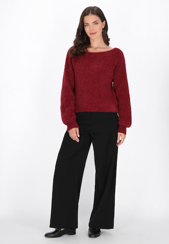 Usha - Pullover em vermelho