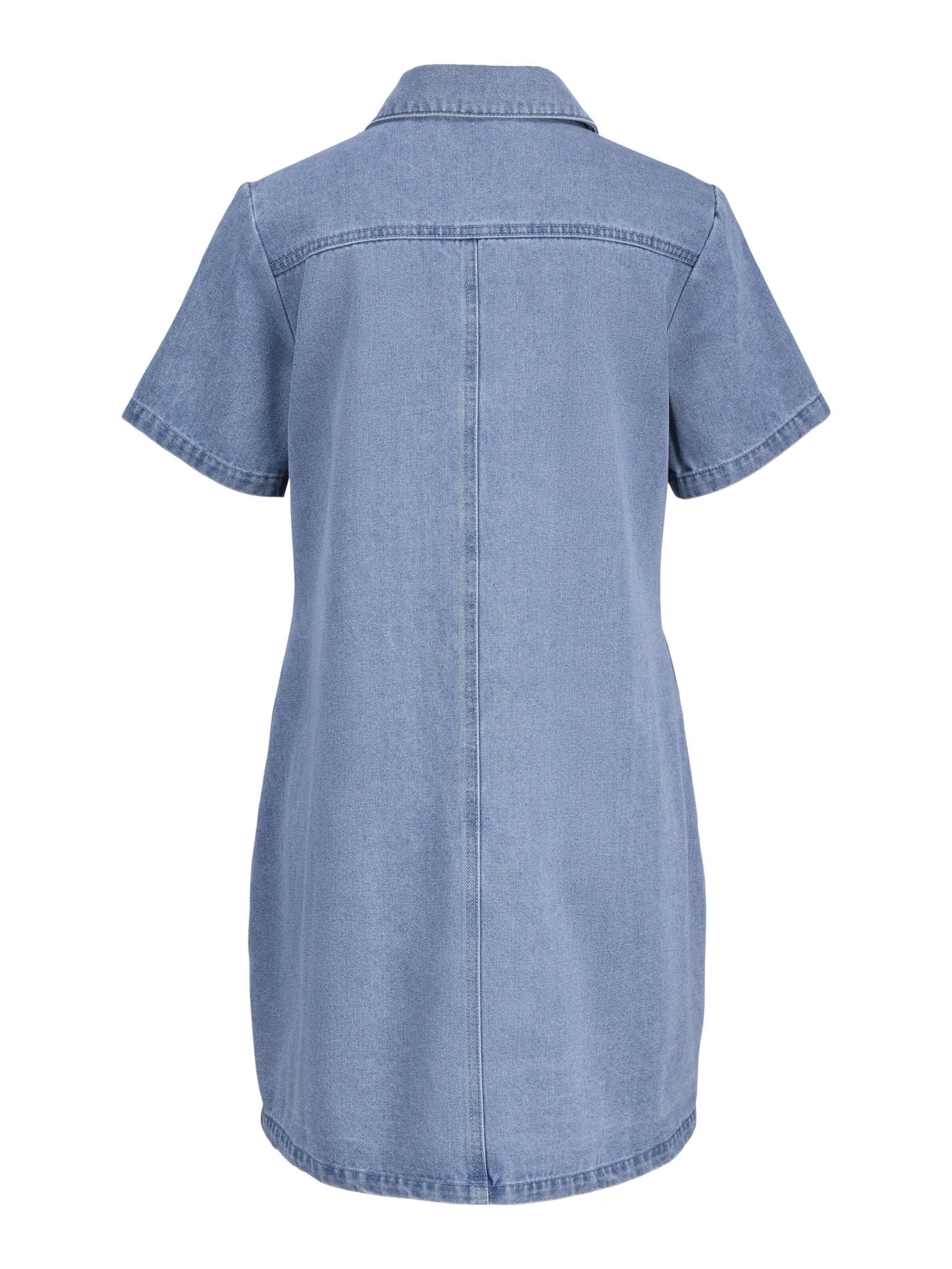 JJXX Blousejurk 'AMARA' in Blauw