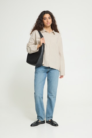 ICHI Bluse 'IHTamanna' i beige