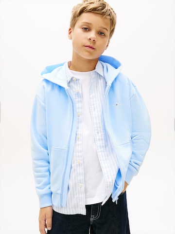 TOMMY HILFIGER Sweatjacke in Blau: Vorderseite