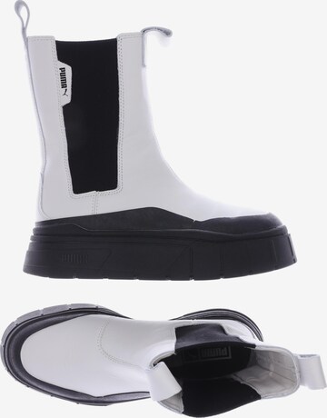 PUMA Dress Boots in 38 in White: front