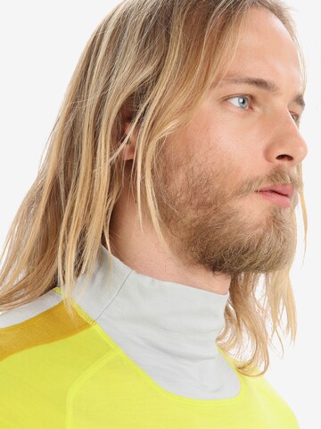 ICEBREAKER Performance Shirt 'Oasis' in Yellow