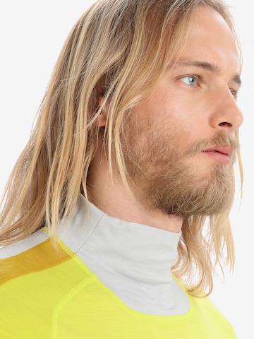 ICEBREAKER Performance Shirt 'Oasis' in Yellow