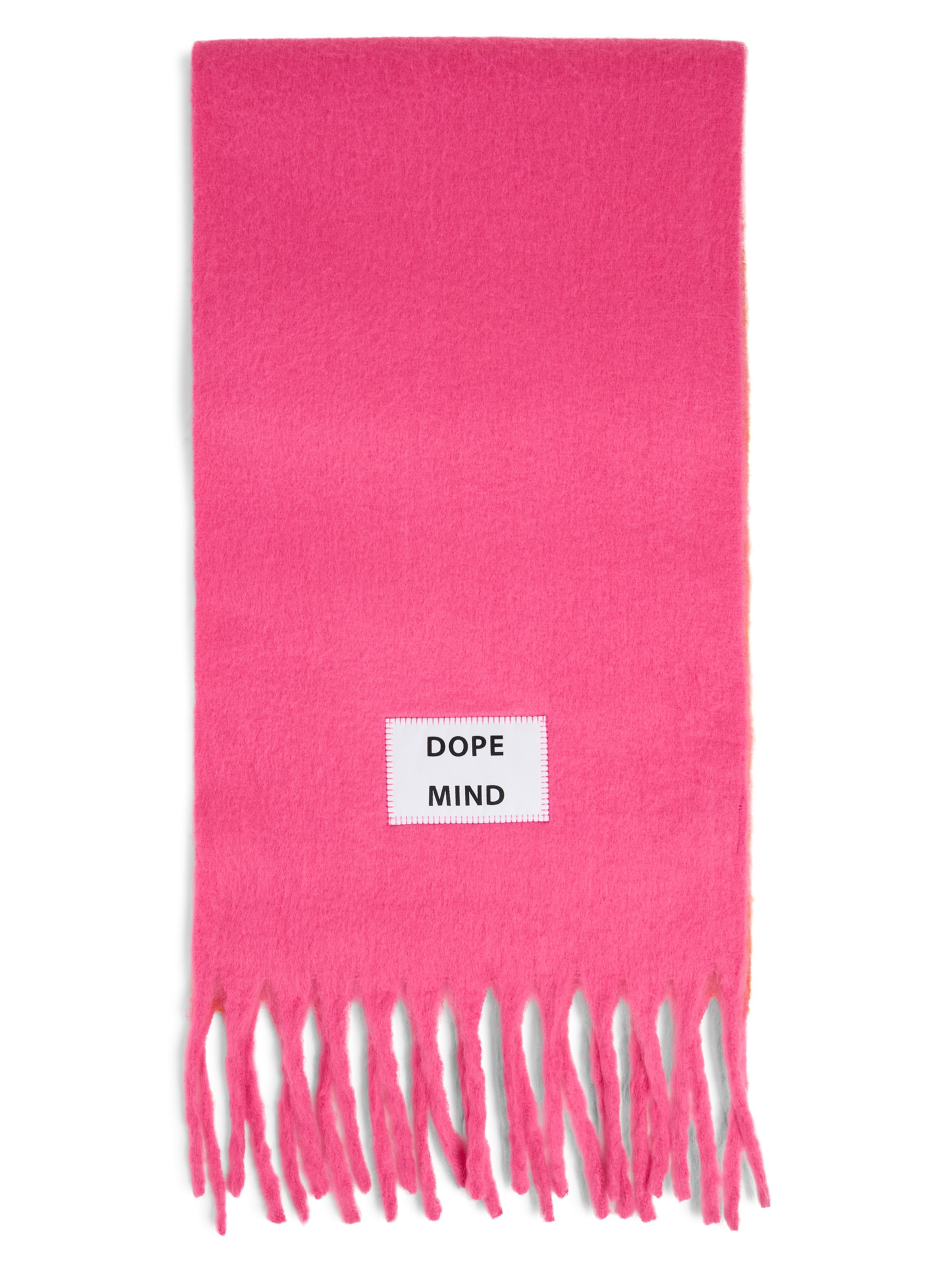 Verb To Do Scarf in Orange: front