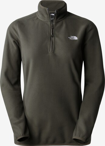 THE NORTH FACE Sportpullover in Grün: predná strana