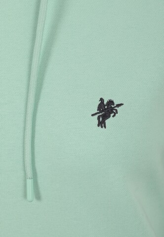 DENIM CULTURE Sweatshirt 'Zenaida' in Grün