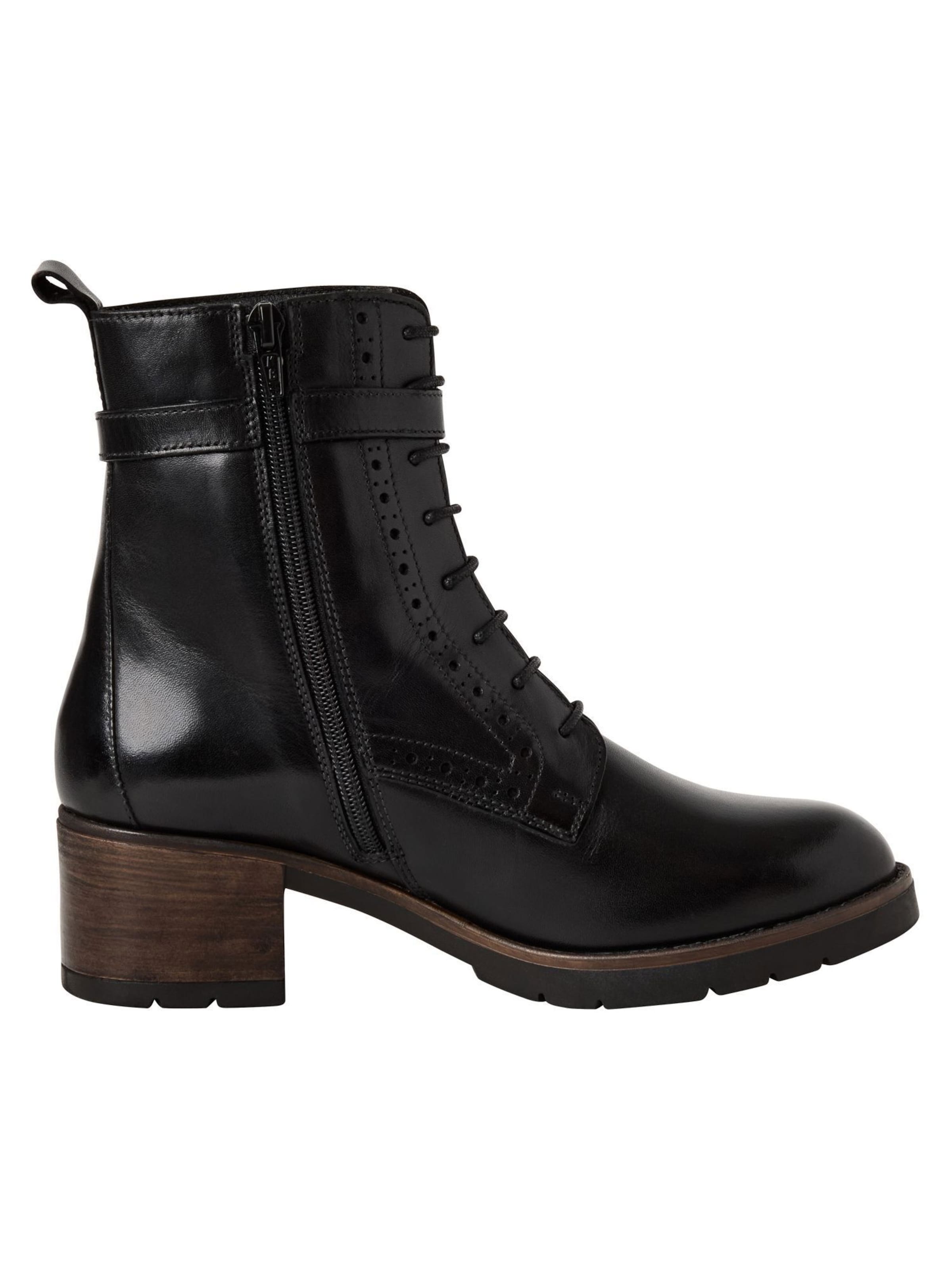 Bottines à lacets Tamaris en noir