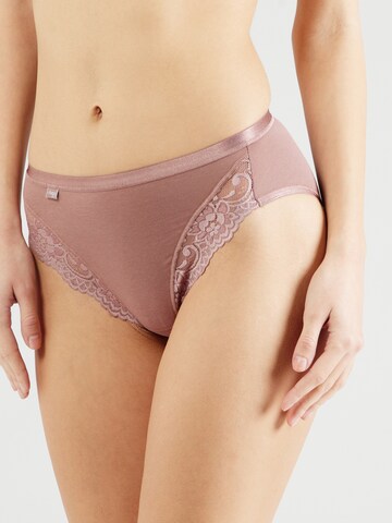 SLOGGI Panty 'Romance' in Brown: front