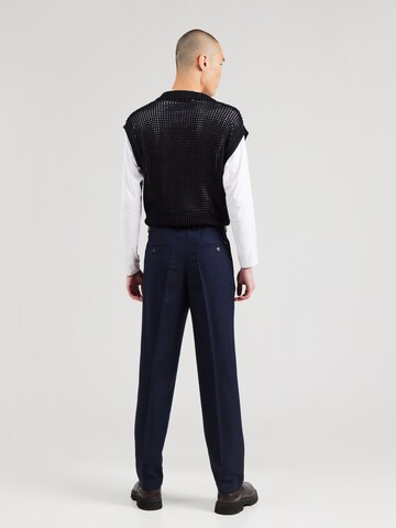 SCOTCH & SODA Szabványos Élére vasalt nadrágok - kék: hátul