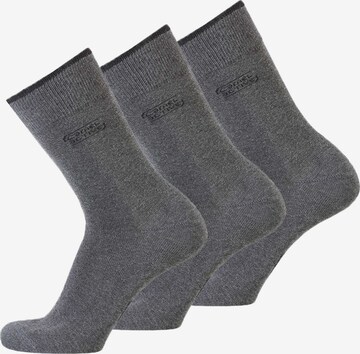 Chaussettes CAMEL ACTIVE en gris : devant