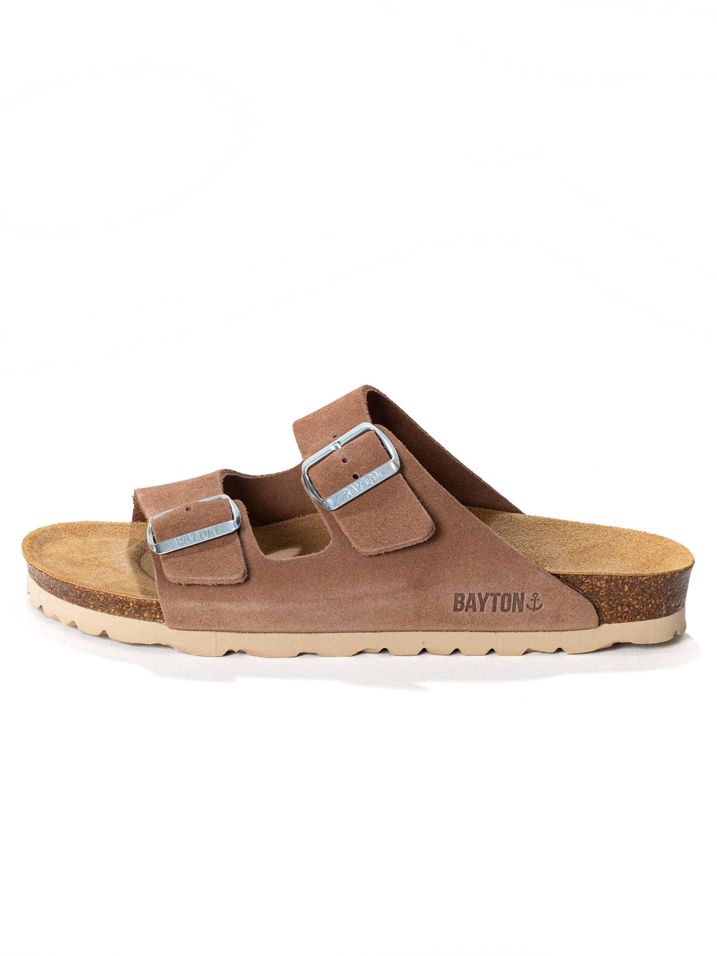 Bayton Mule 'Atlas' in Beige: front