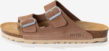 Zoccoletto 'Atlas' di Bayton in beige: frontale