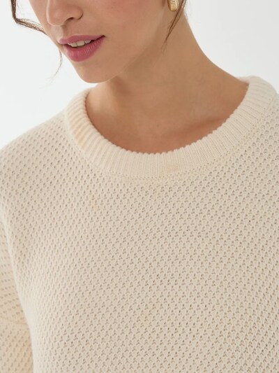 Pullover Hiccup di colore beige chiaro, Visualizzazione prodotti