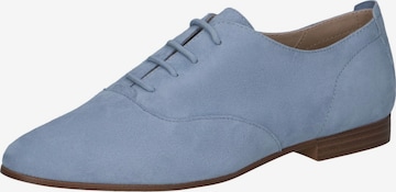 CAPRICE Schnürschuh in Blau: Vorderseite