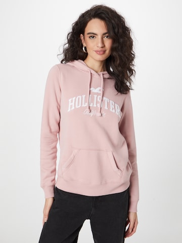 HOLLISTER Sweatshirt i rosa: forside