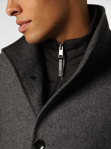 BOSS Black Between-Seasons Coat in Grey