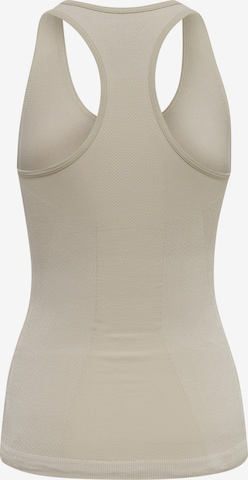 Hummel Sports Top in Beige