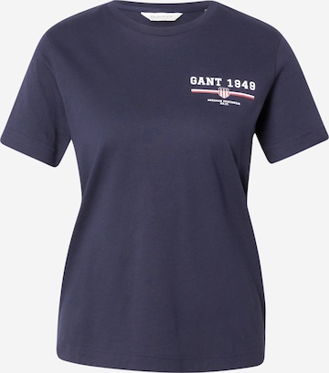 GANTMajica - plava boja: prednji dio