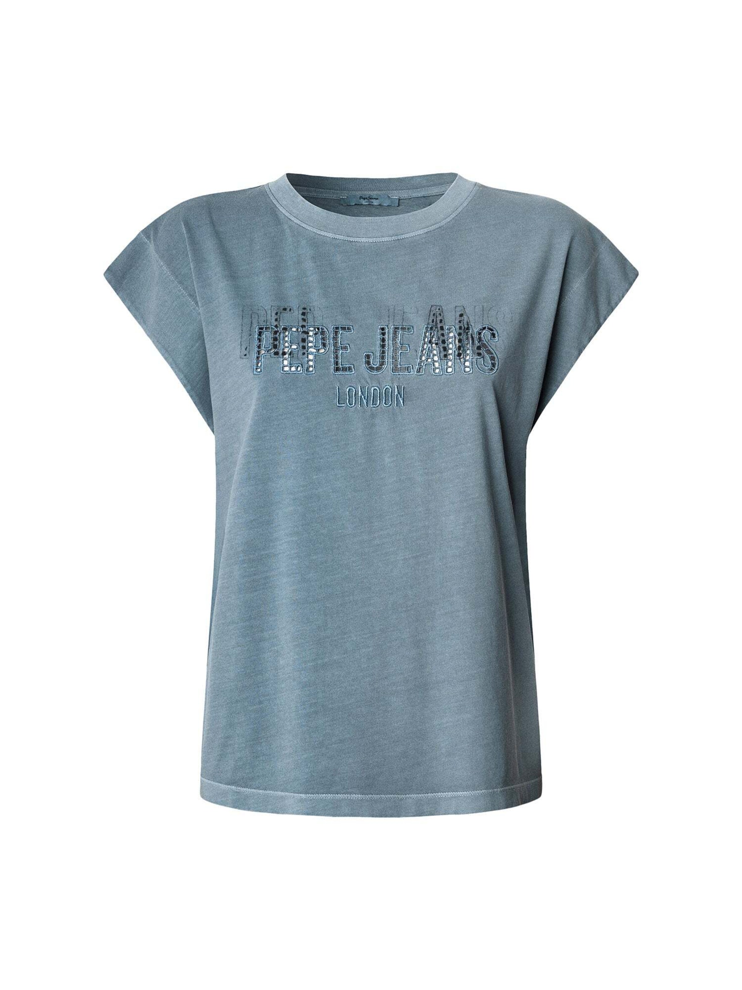 Maglietta 'VIVITH' di Pepe Jeans in blu: frontale