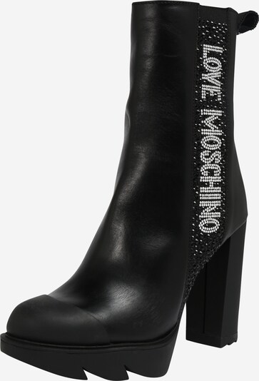 Love Moschino Къси ботуши в черно, Преглед на продукта