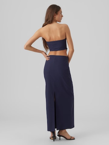 VERO MODA Rok 'Mathilde' in Blauw