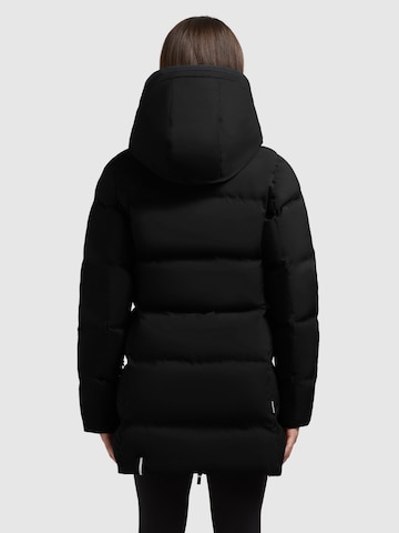 khujo Wintermantel 'Tanare4' in Schwarz