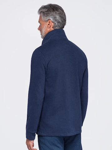 Ombre Sweatjacka i blå
