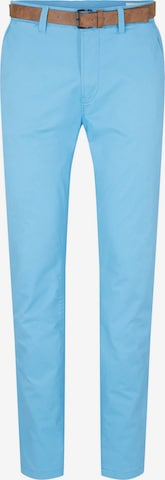 TOM TAILOR DENIM Chino hlače | modra barva: sprednja stran