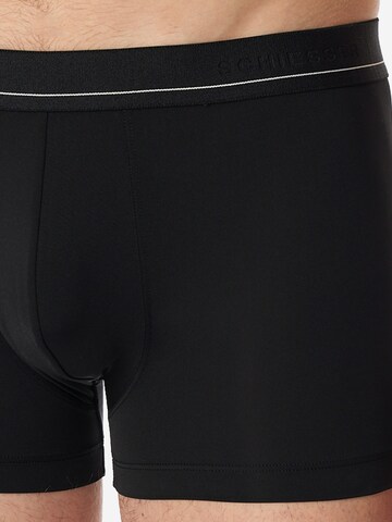 SCHIESSER Boxershorts 'Pure Micro' in Zwart