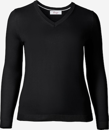 SHEEGO Sweater in Black: front