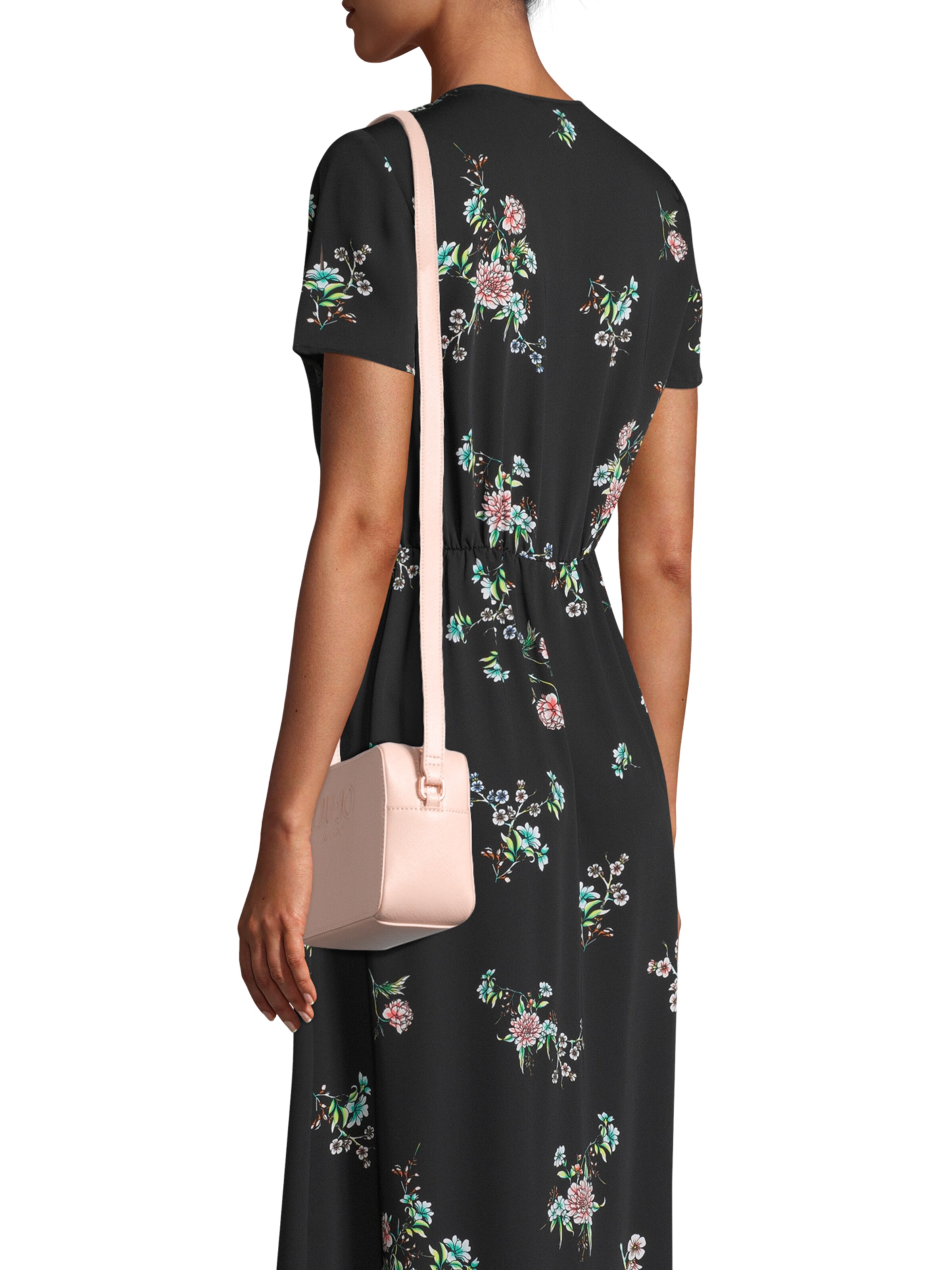 Liu Jo Olkalaukku värissä vaaleanpunainen: etupuoli