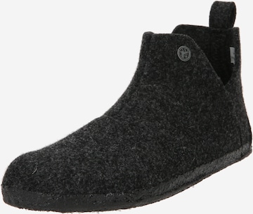 Pantoufle 'Andermatt' BIRKENSTOCK en gris : devant