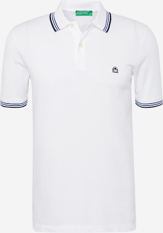 UNITED COLORS OF BENETTON Shirt in White: front