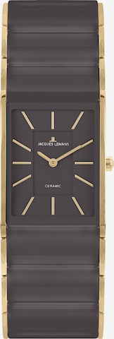 Jacques Lemans Uhr in Braun: Vorderseite