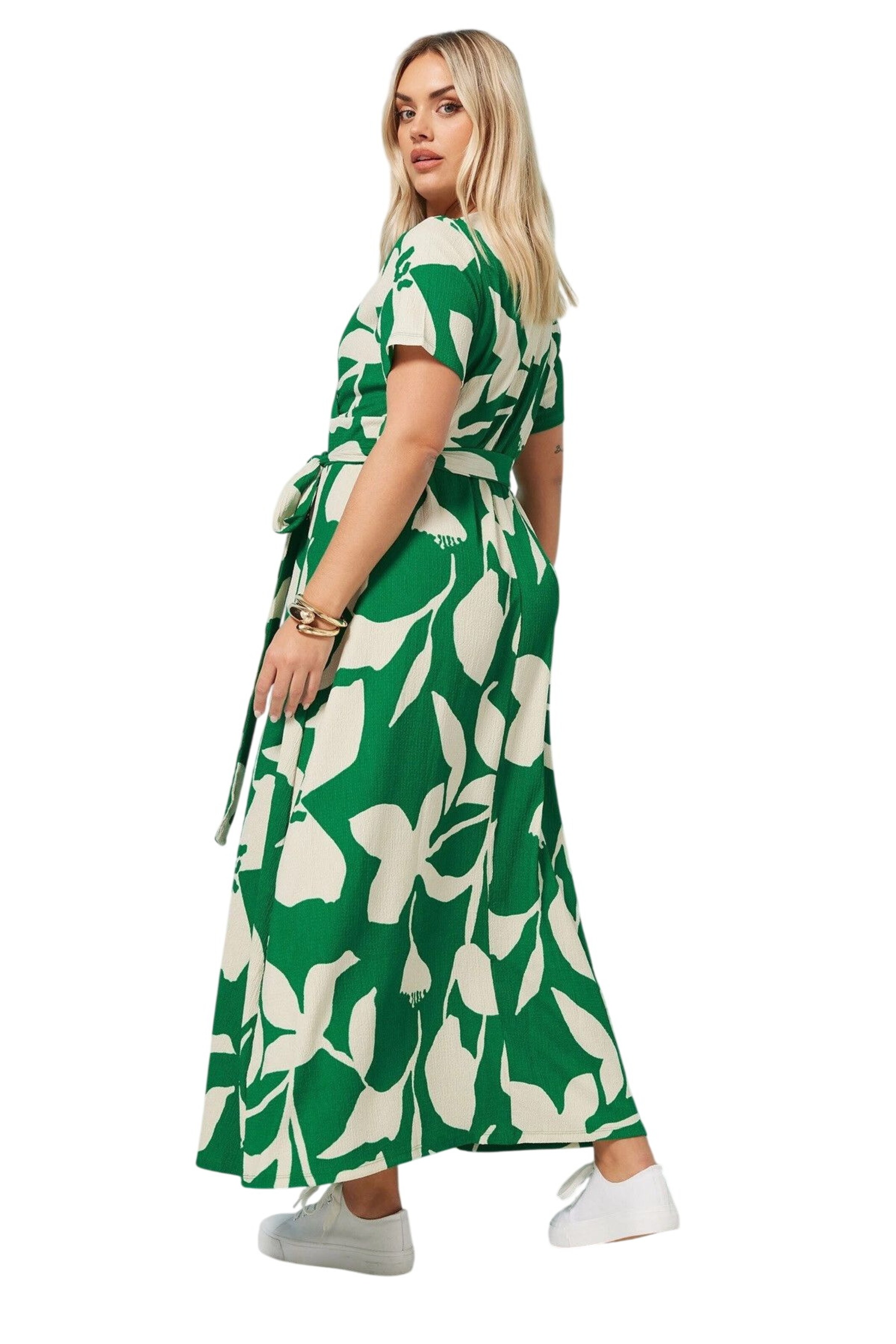 Stil Diva Kleid in Grün